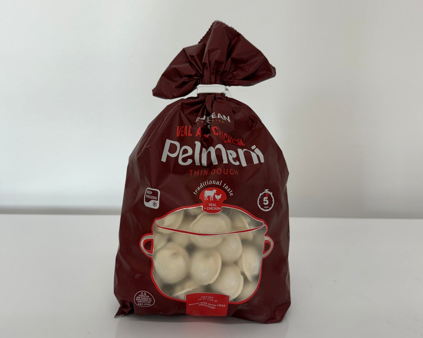 European Specialties (ES) - Pelmeni - Veal - Packaged - 1.75LB